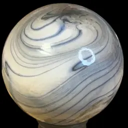 SALE! Signed Andy Davis Art Glass Marble 1.5”