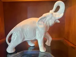 Vintage MCM Ceramic Elephant Figurine