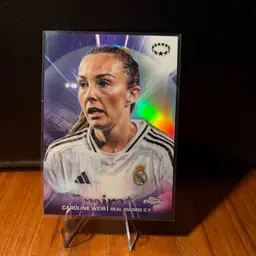 Caroline Weir 24/25 Topps Chrome UWCL Vibe Insert