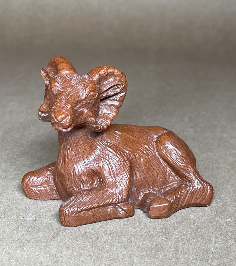Red Mill Mfg Handcrafted Ram Collectible Figurine