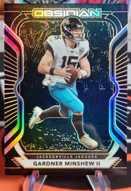 Gardner Minshew II 2020 Panini Obsidian Electric Etch Orange Prizm 56/75