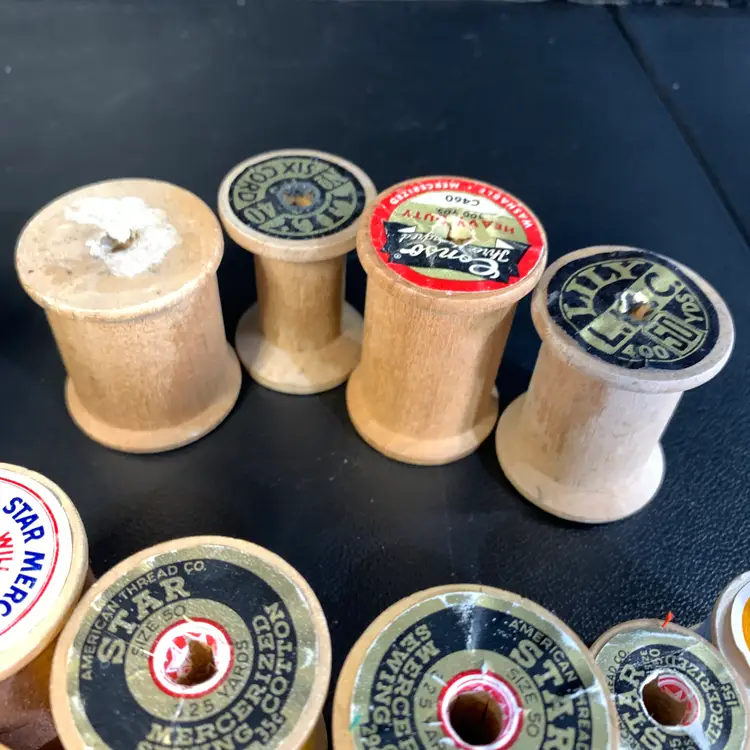 14-Wood Spools