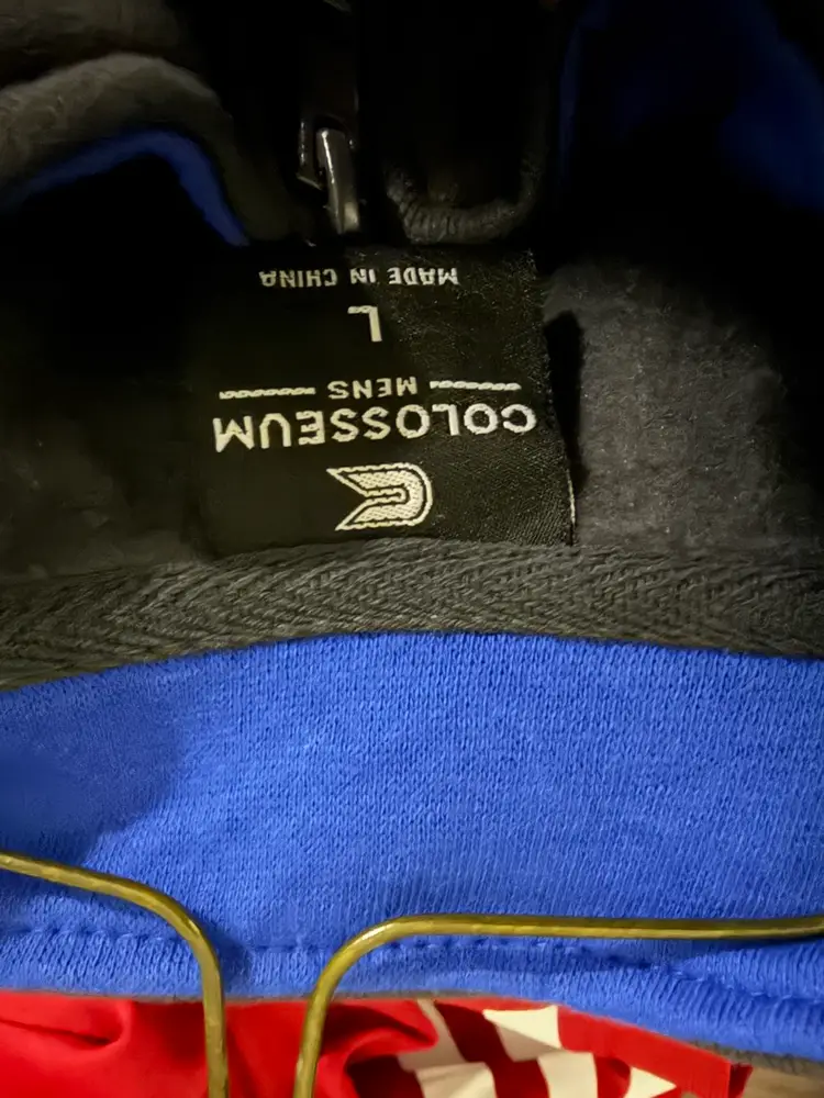 New$45 Men's Colosseum Charcoal Florida Gulf Coast Eagles Tortugas Quarter-Zip Sweatshirt large