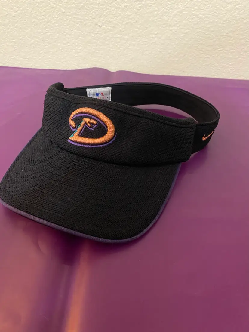 Nike Team Vintage Black MLB Arizona Diamondbacks Visor