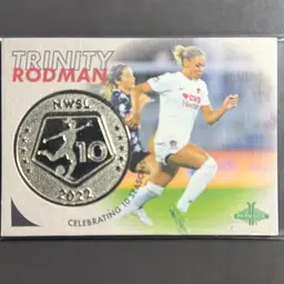 Trinity Rodman 2022 Parkside Paramount Coin - Washington Spirit - 500 Print Run - Women’s Soccer