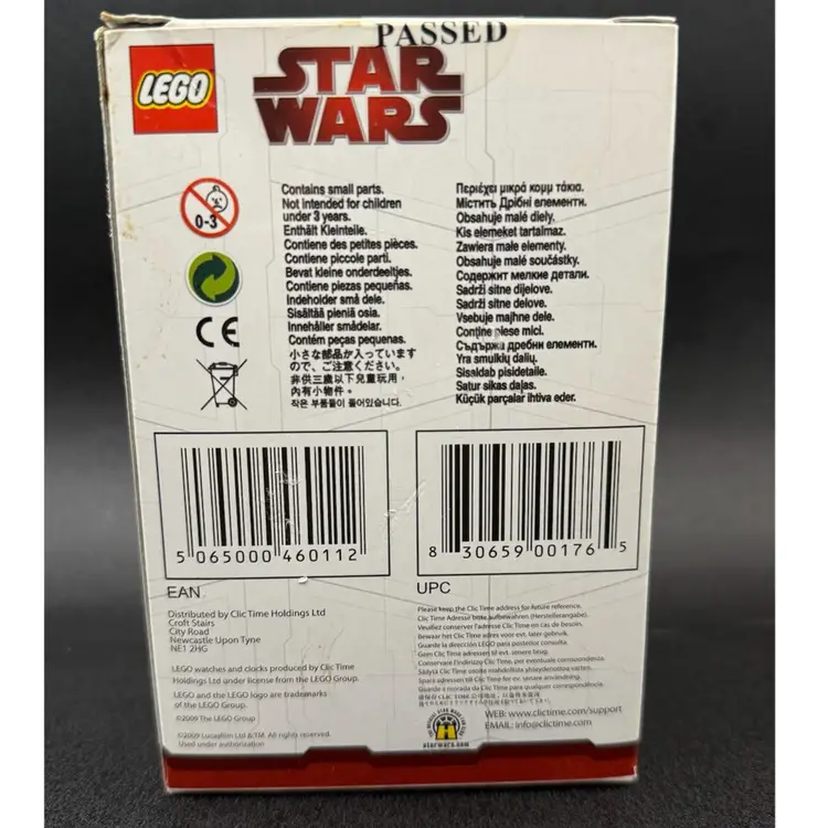 Collectible Lego Star Wars Darth Vader Watch