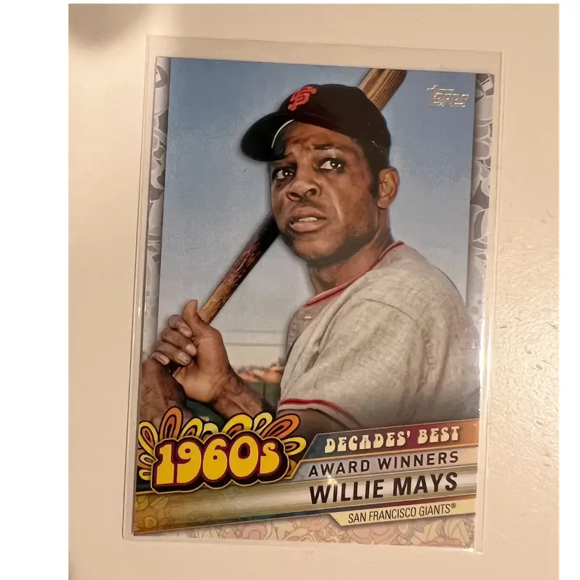 Willie Mays Decade’s Best San Francisco Giants