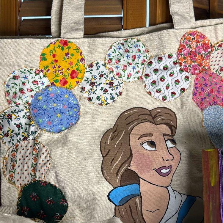 Belle Upcycled Canvas Bag