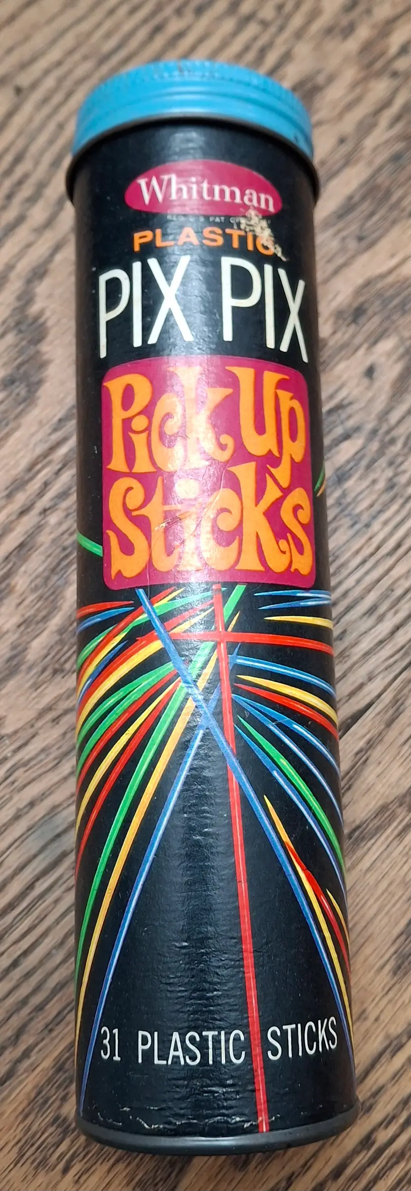 Vintage Whitman Plastic Pix Pix Pick Up Sticks Game