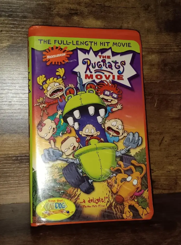 1998 The Rugrats Movie on VHS