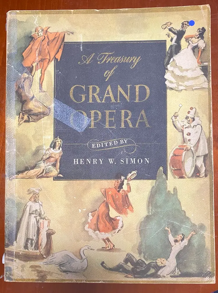 1946 A Treasury Of Grand Opera