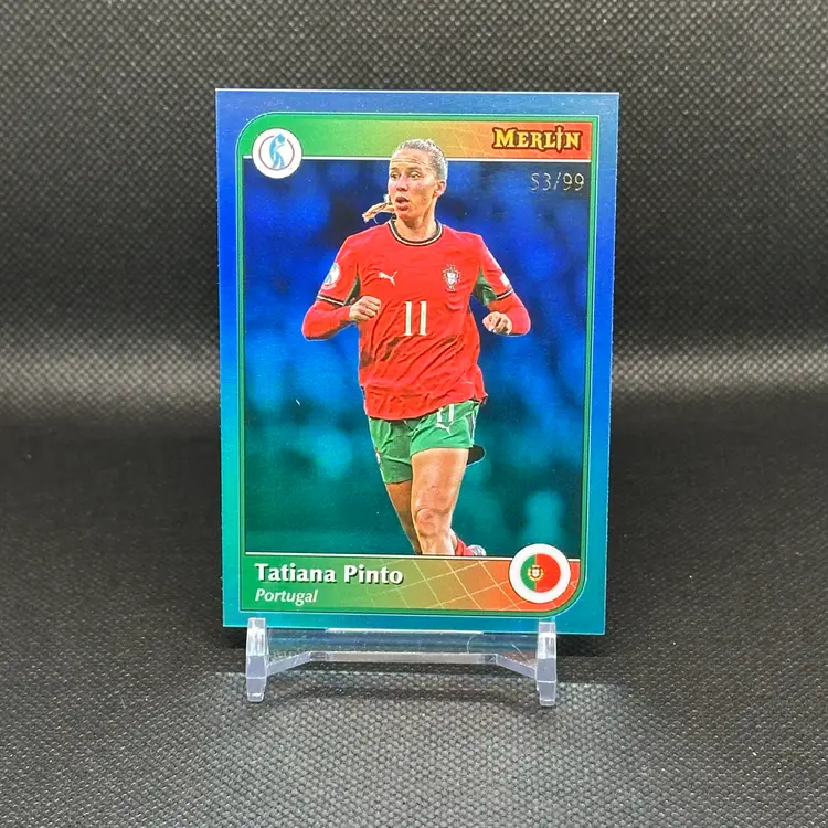 Tatiana Pinto Eurostars /99 2025 Topps Merlin Euros - Portugal