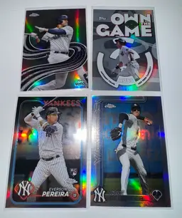 New York Yankees 4 Card Lot