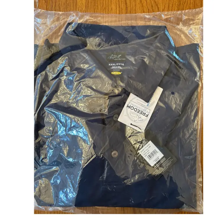 Greg Norman Polo -Navy Size 3X