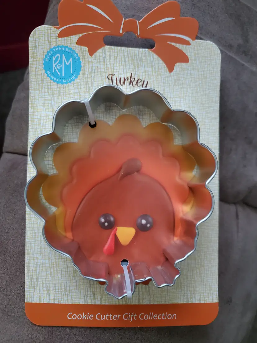 Turkey #8023 ~ R&M International Cookie Cutter Gift Collection ~ Silver