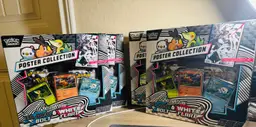 Pokémon (4 Box Lot) Unova Poster Collection Black Bolt & White Flare From The Scarlet & Violet Set💎