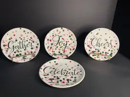 Pier 1 Celebration Plates