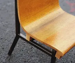 1930s Church Pew Chair Concept