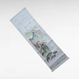 Handpainted Great Wall of China Scroll/Wall Hanging