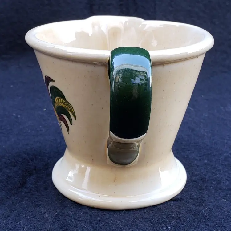 Metlox California Poppytrail Rooster Creamer PROVINCIAL Footed 3 1/4" tall