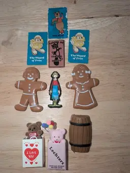 Vintage Cute Fridge Magnet Lot