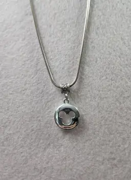 Recycled Mickey Mouse Necklace