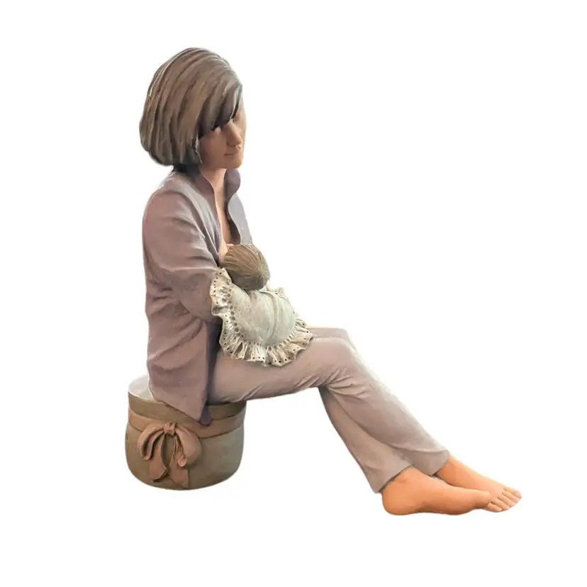 Rare Limited Edition Spanish Sculpture by Elisa Montserrat Ribes “Lullaby” 1999