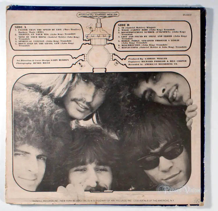 Steppenwolf - The Second (1968) Vinyl LP • Magic Carpet Ride, Psychedelic Rock