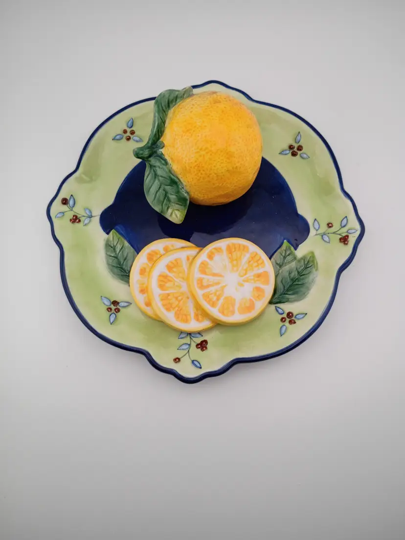 Lemon wall plaque, Casa Bella by Ganz