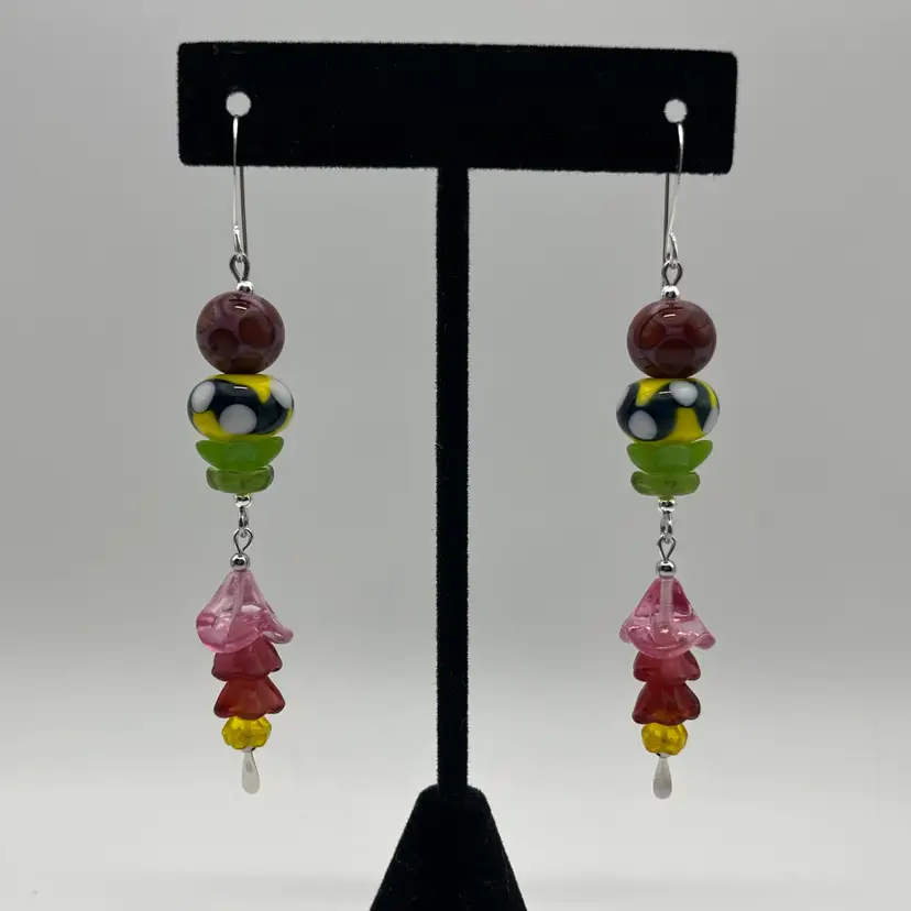 #102 "Tip Me Over and Pour Me Out" Earrings - Handmade Earrings By Me