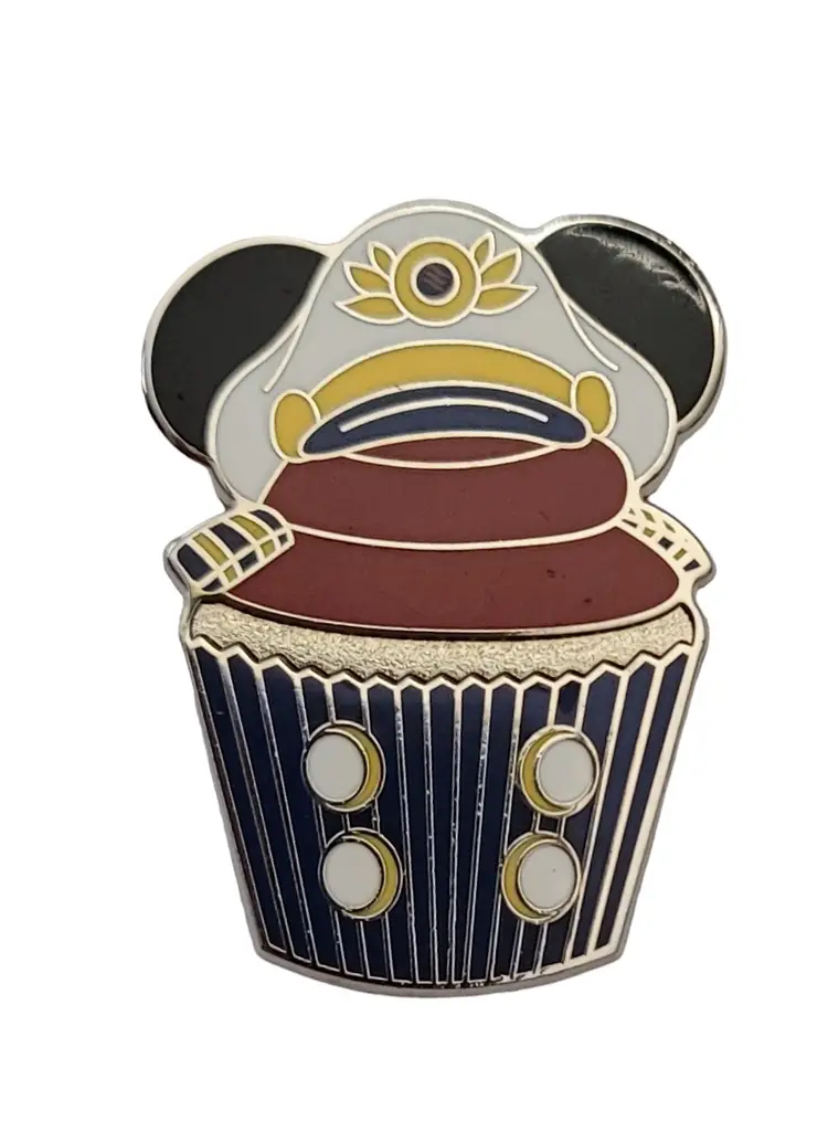 Disney DCL Captain Mickey Mouse Cupcake Mystery Pin E723