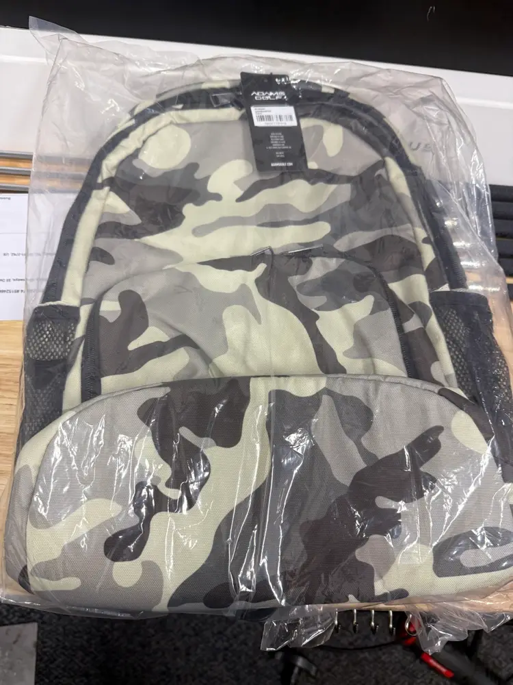 Adams Golf Backpack New In Plastic