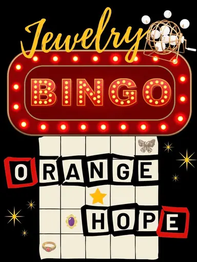 Jewelry BINGO night ✨ Orange Hope 🤩 