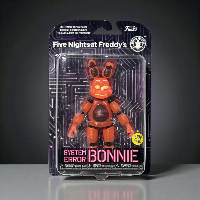 Funko Five Nights At Freddy's FNAF Special Delivery System Error Bonnie Glow