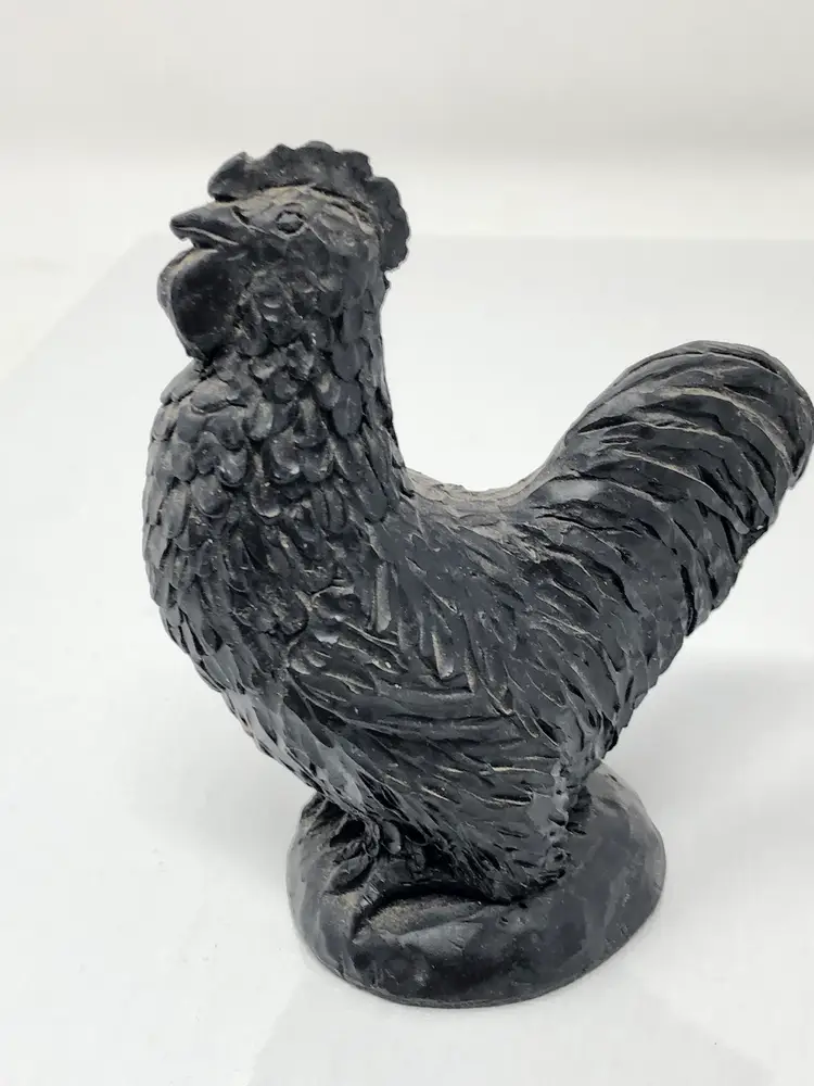 E. J. Mining Hand Carved Coal Chicken