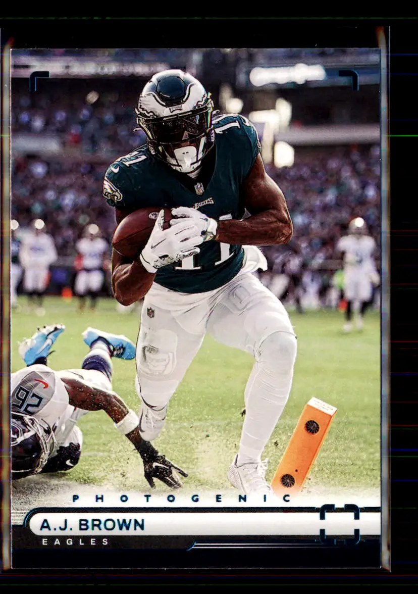 A.J. Brown 2022 Panini Chronicles Photogenic Teal #PH-11 - (113) - Philadelphia Eagles