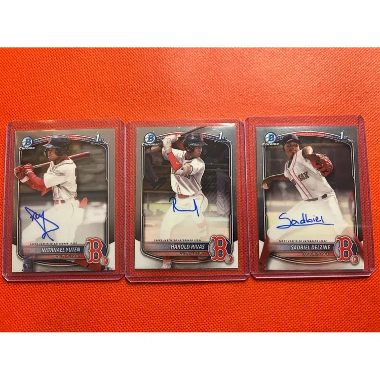 Boston Red Sox Prospect Auto Lot