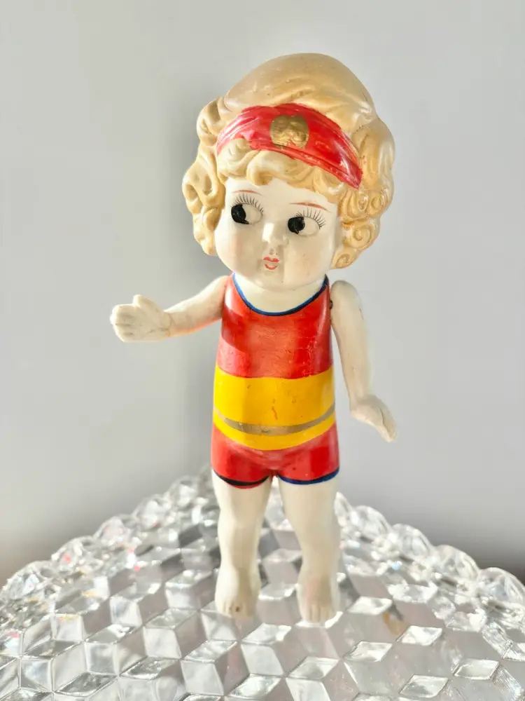 Frozen Charlotte; Bisque Doll