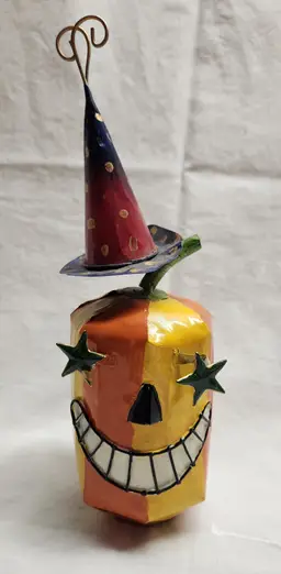 Metal Circus Pumpkin