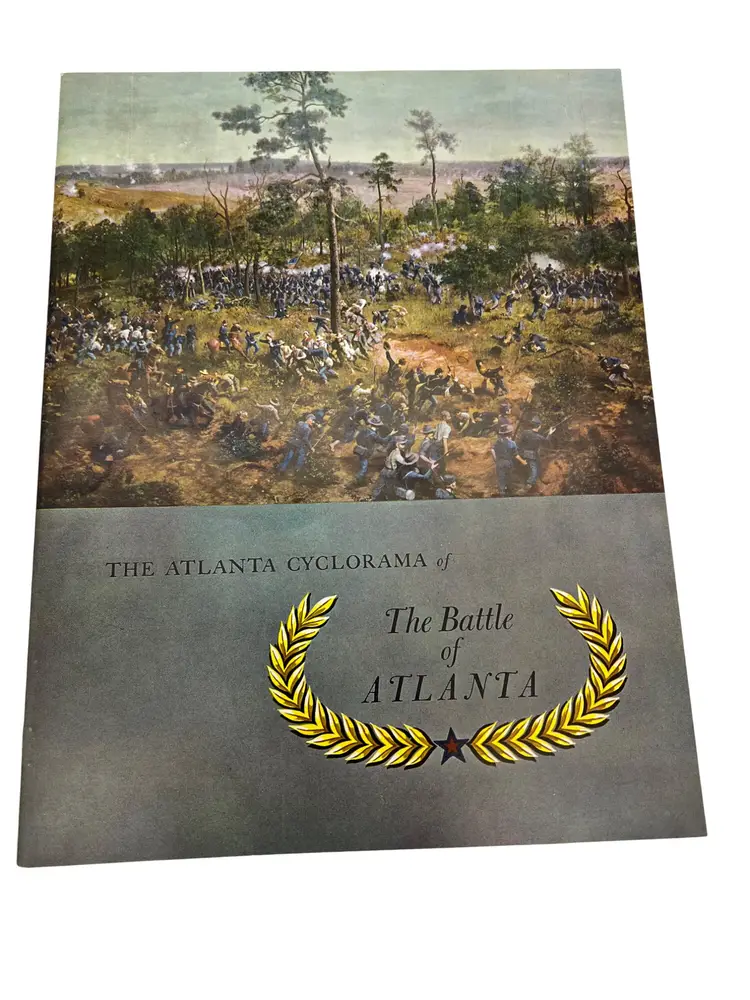 Atlanta Cyclorama Battle of Atlanta Booklet + Campaign for Atlanta Civil War Mag