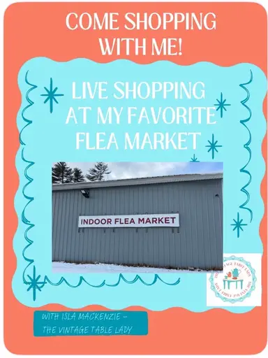 Live At My Favorite Indoor Flea Market - Come Shopping With Me! 🛍️🛒😍