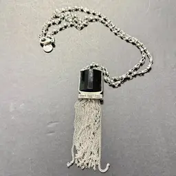 Faux Crystal Necklace