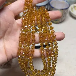 Marigold Crystal Necklace