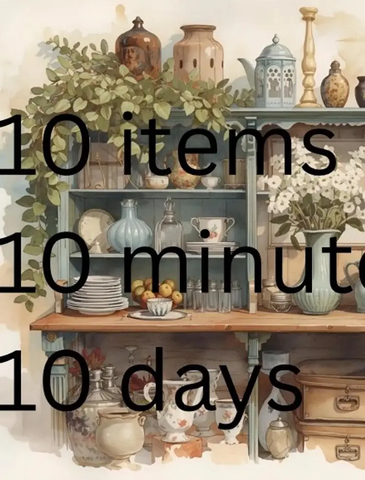 10 Min 10 Items 