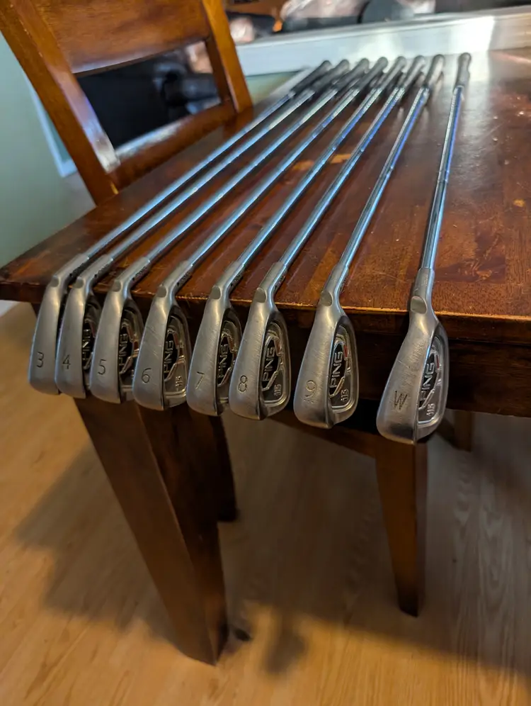 Ping i15 irons, 3-PW, Stiff