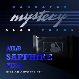 28-SA: Sapphire Tier MLB Mystery Slab Pack / Cassata's Slabman-ia!