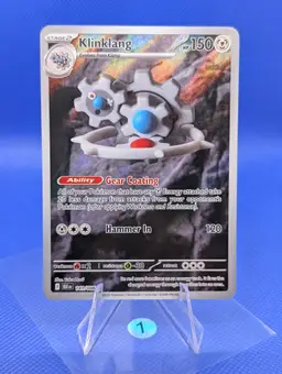 Klinklang 141/086 Black Bolt Illustration Rare