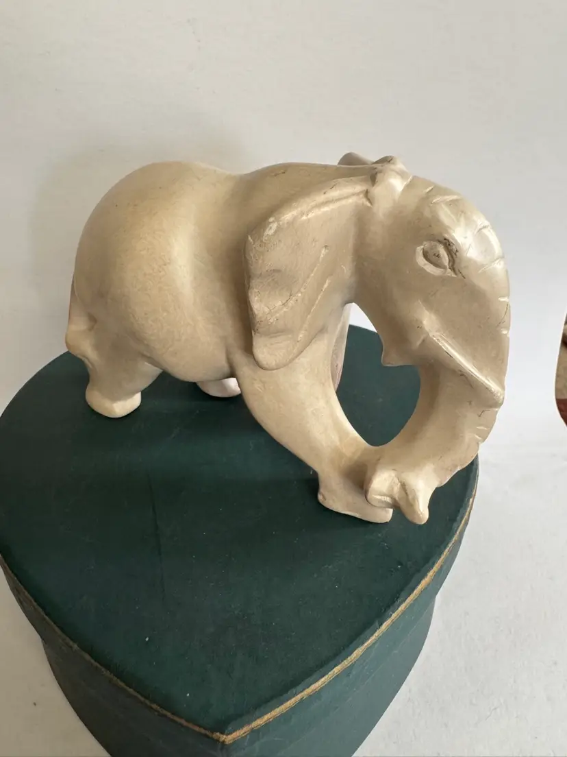 Soapstone Elephant, 5.5”x4”