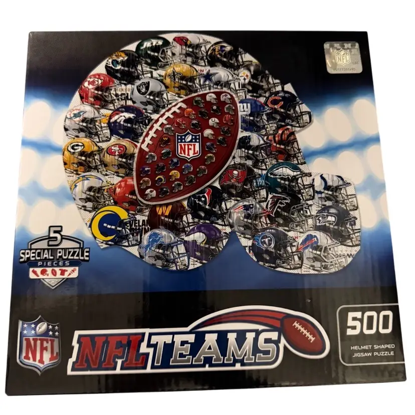 NFL 500 Piece Puzzle Set