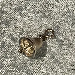 01.Monet Silver Bell Bracelet Charm For The Silver Bells Train!